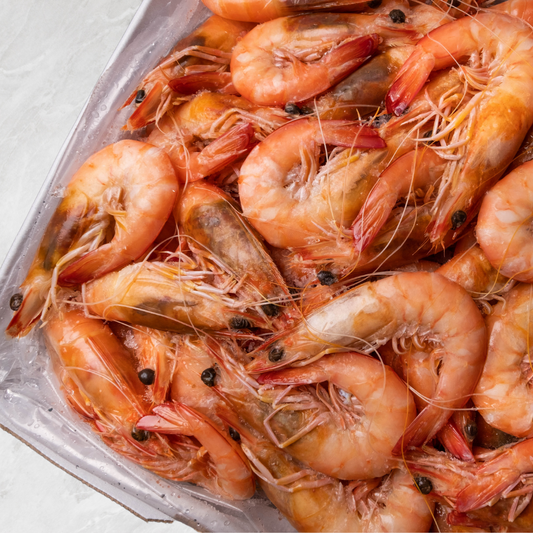 Large King Prawns - Cooked - 5kg Box ($40.00/kg)